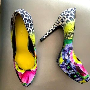 Multi-color Heels